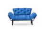 Atelier Del Sofa Nitta - Sofá-Cama de 2 Plazas Azul
